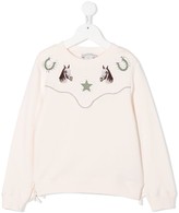 Thumbnail for your product : Stella McCartney Kids Horse Print Sweatshirt