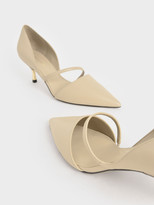 Thumbnail for your product : Charles & Keith Asymmetric Strap D'Orsay Pumps