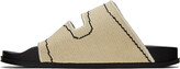 Thumbnail for your product : Marni Off-White Trompe L'oeil Sandals