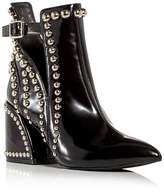 jeffrey campbell craven buckle strap bootie