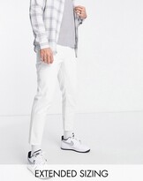 Thumbnail for your product : ASOS DESIGN classic rigid jeans in white