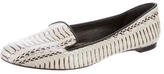 Thumbnail for your product : Alexander McQueen Python Round-Toe Loafers