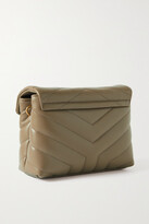 Thumbnail for your product : Saint Laurent Loulou Toy Quilted Leather Shoulder Bag - Brown