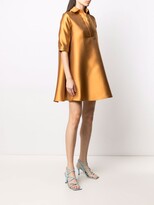 Thumbnail for your product : Blanca Vita Abelia flared satin dress