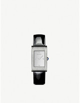 Thumbnail for your product : Boucheron Women's Stainless Steel Reflet Steel, Diamond And Sapphire Cabochon Watch, Size: Medium