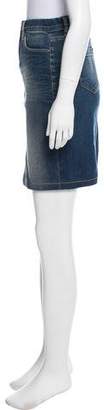 Blank NYC Denim Knee-Length Skirt
