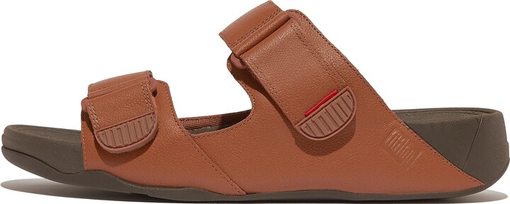 FitFlop Sling Mens Leather Toe-Post Sandals - ShopStyle