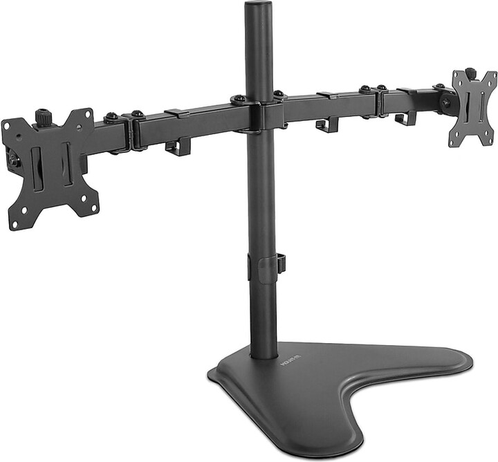 Mount-it Mount-It! Adjustable Dual Monitor Arms, Up To 32" Monitors, Black (MI-2781)