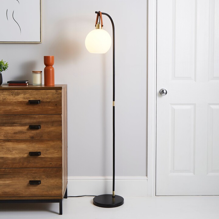 Dunelm Joan Floor Lamp Black ShopStyle