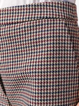 MSGM dogtooth cropped trousers