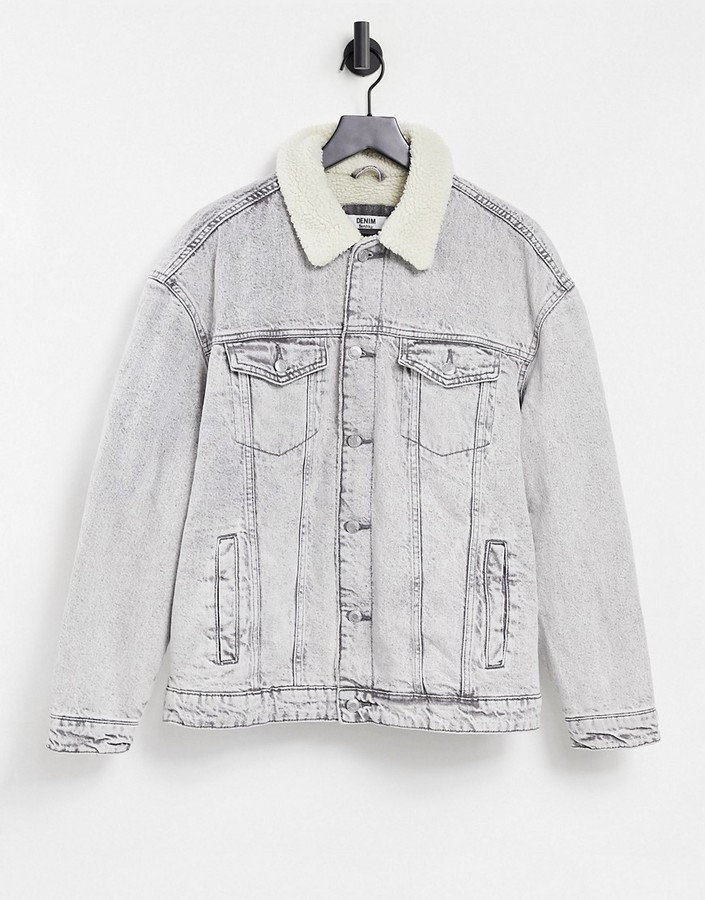 bershka trucker jacket