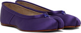 Thumbnail for your product : Maison Margiela Purple Tabi Ballerina Flats