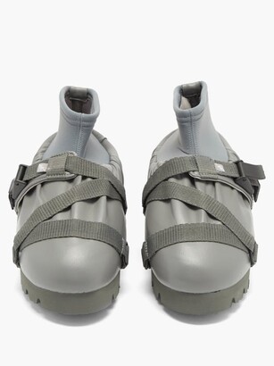 YUME YUME Camp Faux-leather And Neoprene Shoes - Grey