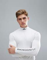 Thumbnail for your product : J. Lindeberg Aello Soft Compression Long Sleeve Top In White