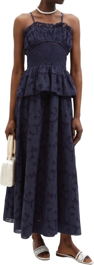 Lug Von Siga Amara Dress In Navy