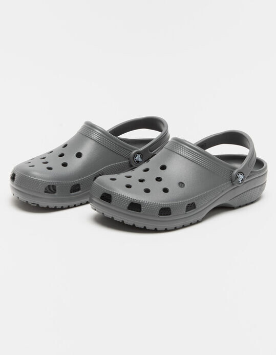 gray crocs