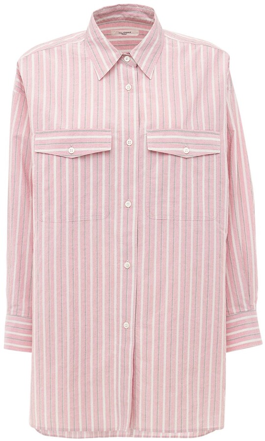 Womens Pink Shirts/blouses | ShopStyle