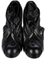 Thumbnail for your product : Derek Lam Leather Round-Toe Pumps
