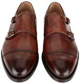 Thumbnail for your product : Magnanni Villar Leather Double Monk