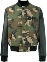 Thumbnail for your product : Off-White camouflage print bomber jacket
