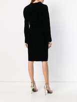 Thumbnail for your product : Jean Louis Scherrer Pre-Owned Long-Sleeve Fitted Dress