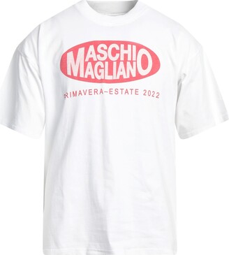 Tシャツ・カットソー MAGLIANO Men T Shirts Q5801062701 White Magliano T-shirt White - ShopStyle