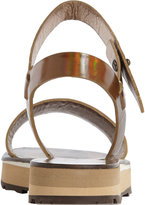 Thumbnail for your product : Lanvin Metallic Sandal
