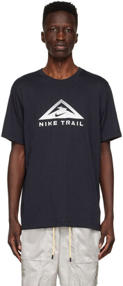 Nike Black Cotton T-Shirt