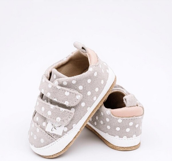 Little Love Bug Company LittleLoveBugCompanyLowTopSneakerPolkaDotSize11T
