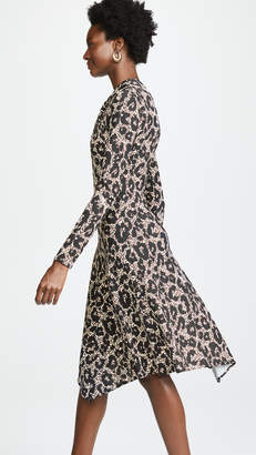Roberto Cavalli Knit Leopard Dress
