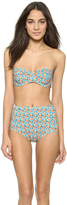 Thumbnail for your product : Marc by Marc Jacobs Mini Jerrie Rose Bustier Bikini Top