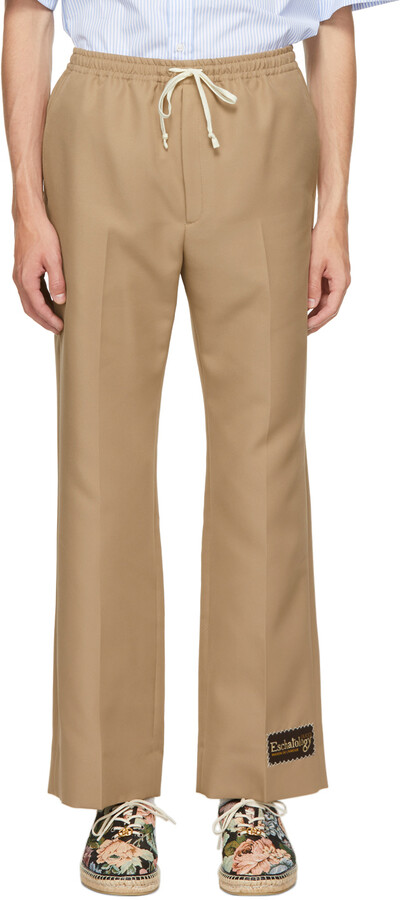 Gucci Brown Men's Pants | Shop The Largest Collection | ShopStyle