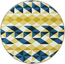 Hokku Designs Cosmos Collection Modern Soft Area Rug