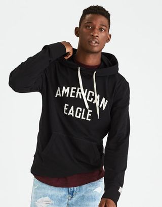 American Eagle Outfitters AE Applique Graphic Hoodie