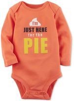 Thumbnail for your product : Carter's Here For The Pie Cotton Thanksgiving Bodysuit, Baby Boys and Girls (0-24 months)