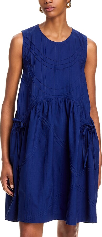 Sea Camden Poplin Mini Tunic Dress