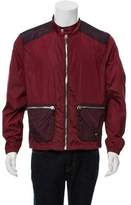 Thumbnail for your product : Prada Lightweight Leather-Trimmed Jacket