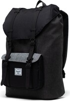 Thumbnail for your product : Herschel Little America Mid-Volume Backpack, Black Crosshatch/Black/Raven Crosshatch
