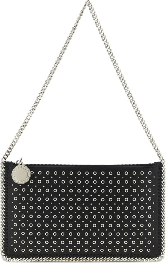 Stella McCartney Falabella stud-embellished chain shoulder bag