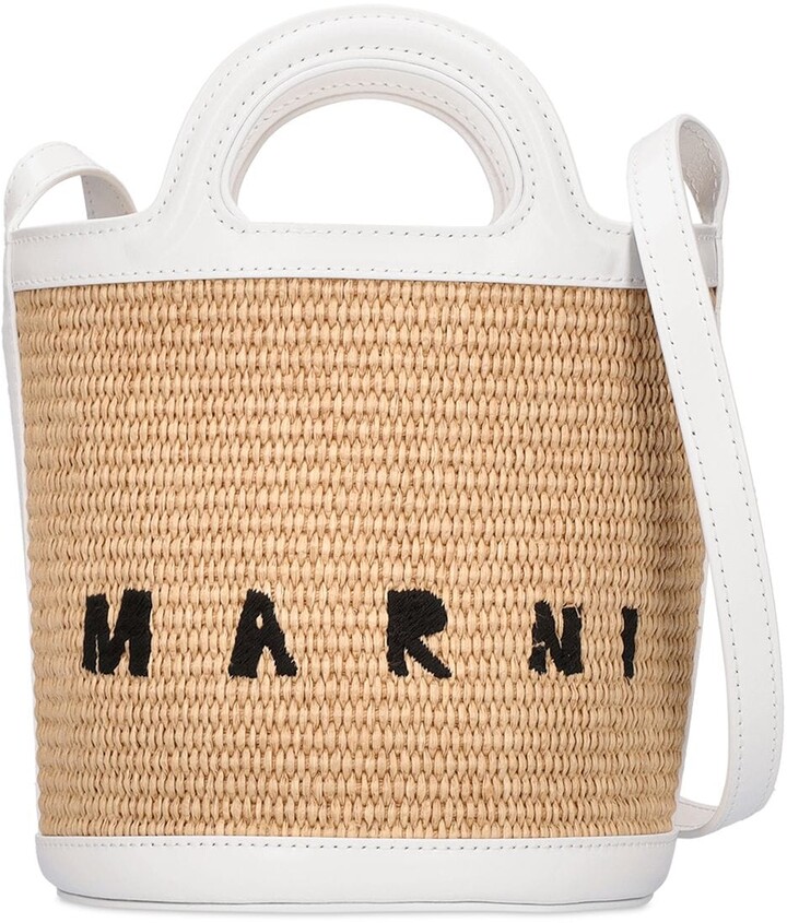 Marni White Women's Shoulder Bags | Shop the world's largest 