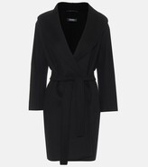 Thumbnail for your product : S Max Mara Messi belted virgin wool coat