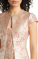 Thumbnail for your product : Vince Camuto Floral Jacquard Fit & Flare Cocktail Dress