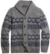 Thumbnail for your product : Brooks Brothers Wool Fair Isle Cardigan