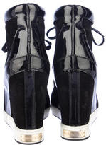 Thumbnail for your product : Jimmy Choo Wedge Sneakers w/ Tags