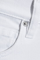 Thumbnail for your product : IRO Doune Cropped Frayed High-rise Slim-leg Jeans