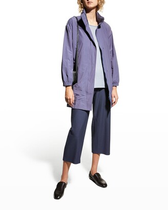 eileen fisher nylon coat
