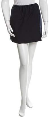 Karen Walker Mini Wrap Skirt w/ Tags Navy Mini Wrap Skirt w/ Tags