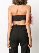 Thumbnail for your product : Loulou Feathered Corset Top