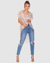 Thumbnail for your product : Three of Something California Floral Coast Blouse
