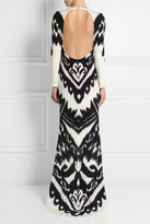 Thumbnail for your product : Emilio Pucci Printed silk-cady maxi dress